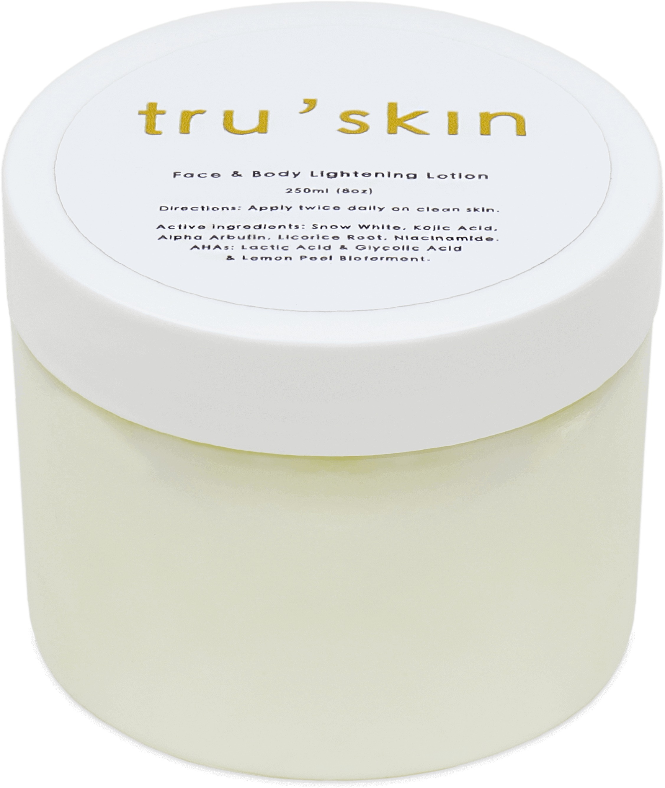 Tru' Skin - Face and Skin Lightening Body Cream |