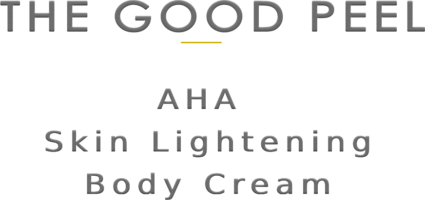 aha lactic acid body cream