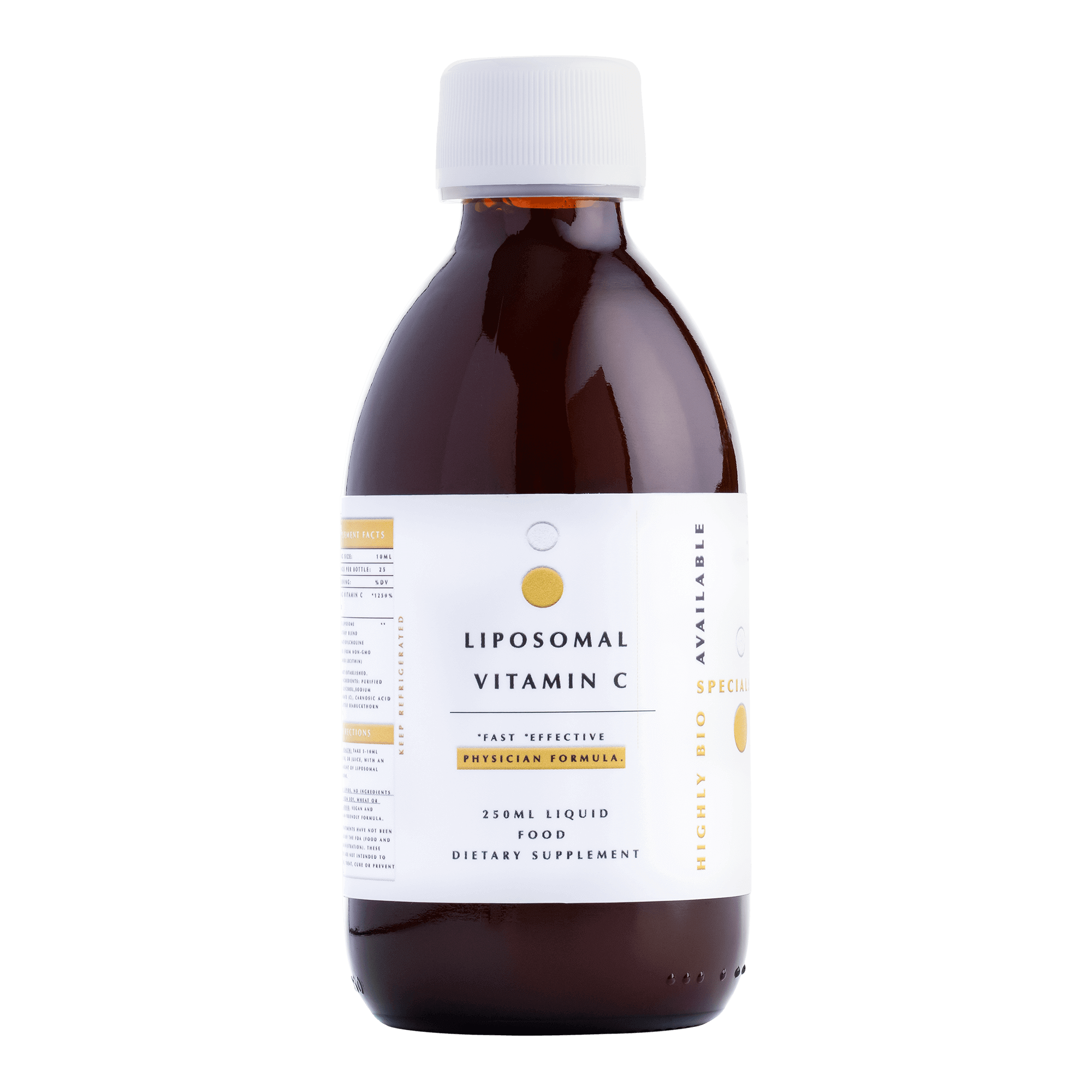 Liposomal Vitamin C wellness supplement for complexion refinement support